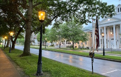 Street in Wellsboro, PA